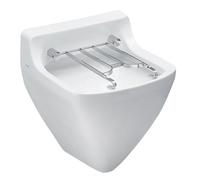 LAUFEN Bernina fregadero, con enjuague de borde, entrada interior, con rejilla abatible, 505x510x710mm, H8542110000001