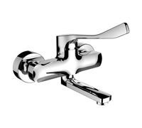 LAUFEN CityPro Liberty mezclador mural para lavabo, visto, caño giratorio, 175mm de proyección, HF500922100694