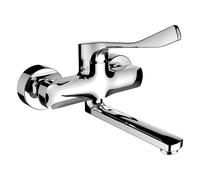 LAUFEN CityPro Liberty mezclador mural para lavabo, visto, caño giratorio, proyección 225mm, HF500923100694