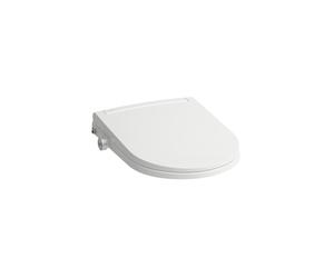LAUFEN Cleanet inodoro bidé Sit, asiento de inodoro bidé Lite, 492 x 400 x 86 mm, para instalación posterior, H89G8900000001