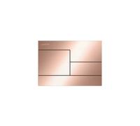 LAUFEN INEO placa de accionamiento SKYline, para elemento de WC, accionamiento de doble descarga, H9001181620001, Color: Oro pálido mate