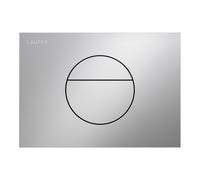 LAUFEN INEO placa de accionamiento Sunrise, para elemento de WC, accionamiento de doble descarga, H9001120070001, Color: Cromo mate