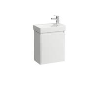 LAUFEN juego completo 480, lavamanos Pro S, 1 grifo a la derecha, con rebosadero, incl. mueble bajo lavabo BASE 2.0, 1 puerta a la derecha, 480x280x680mm, H8659649991041, Color: multicolor