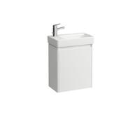 LAUFEN juego completo 480, lavamanos Pro S, 1 grifo a la izquierda, con rebosadero, incl. mueble bajo lavabo BASE 2.0, 1 puerta a la izquierda, 480x280x680mm, H8659659901041, Color: Color especial