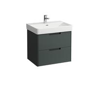 LAUFEN Juna mueble bajo lavabo, 2 cajones, incl. sistema de organización, para H810964, 621x446x515mm, H4115021092661, Color: Gris de tráfico