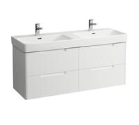 LAUFEN Juna mueble bajo lavabo, 4 cajones, incl. sistema de organización, para H814968, 1269x446x515mm, H4115541092601, Color: Blanco Mate