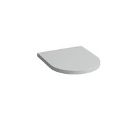 LAUFEN Kartell Asiento de inodoro con tapa, extraíble, con caída amortiguada, H8913337590001, Color: Gris mate