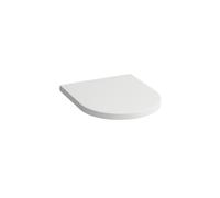 LAUFEN Kartell Asiento de inodoro con tapa, extraíble, con mecanismo de cierre suave, H8913337570001, Color: Nieve (blanco mate)