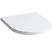 Laufen Asiento de inodoro Kartell H8913330000001 con tapa extraíble y cierre suave, Blanco