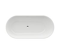 LAUFEN Kartell Bañera de hidromasaje de fundición mineral de pie 1715x815x520 mm, blanco, H2263320000001