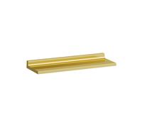LAUFEN Kartell Estantería Shelfish, anchura/alto 450/155/40 mm, montada en la pared, H3853300870001, Color: Oro