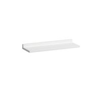 LAUFEN Kartell Estantería Shelfish, anchura/alto 450/155/40 mm, montada en la pared, H3853300900001, Color: Blanco