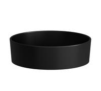 LAUFEN Kartell lavabo bol, sin agujero para grifo, sin rebosadero, 420x420x135mm, H8123317161121, Color: Negro Mate