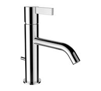 LAUFEN Kartell mezclador de lavabo, sin válvula de desagüe, 135mm de proyección, H3113310041201, Color: cromado