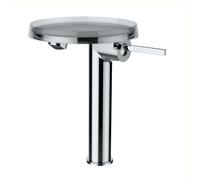 LAUFEN Kartell Mezclador monomando de lavabo, sin válvula de desagüe, proyección 110mm, cromo, alto, H3113380041101