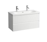 LAUFEN LANI mueble bajo lavabo, 2 cajones, SoftClose, 985x515x450mm, H4035621129901, Color: Color especial