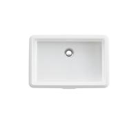LAUFEN Living City lavabo encastrado desde abajo, con rebosadero, parte inferior pulida, 490x310mm, blanco., H8124310001091