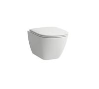 LAUFEN LUA inodoro suspendido, descarga silenciosa, fijación oculta, 520x360x360mm, sin borde, H8210807570001, Color: Blanco mate