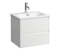 LAUFEN LUA juego completo, lavabo incl. mueble bajo lavabo, 600x515x440mm, H8600832611041, Color: Blanco brillante