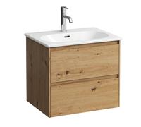 LAUFEN LUA juego completo, lavabo incl. mueble bajo lavabo, 600x515x440mm, H8600832671041, Color: Roble silvestre