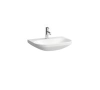 LAUFEN LUA lavabo, 1 agujero para grifo, sin rebosadero, 650x460mm, H8110864001561, Color: Blanco con LCC