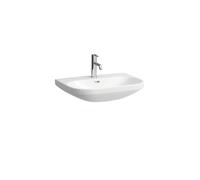 LAUFEN LUA lavabo, sin agujero para grifo, con rebosadero, 650x460mm, H8110860001091, Color: Blanco