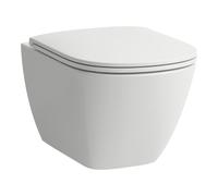 Laufen Lua miska WC wisząca bez kołnierza ze spłukiwaniem wirowym biały połysk H8210800000001