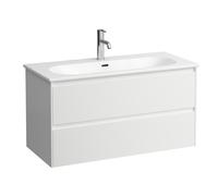 LAUFEN LUA Set Lani set completo, lavabo 1 agujero para grifo incl. mueble bajo para lavabo, 1000x515x440mm, H8600889991041, Color: Color especial