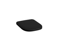 LAUFEN MEDA asiento de inodoro delgado, con tapa, extraíble, con caída amortiguada, 365x448x56mm, H8911157160001, Color: Negro Mate
