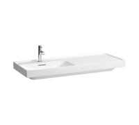 Laufen Meda lavabo 120x46 cm rectangular para mueble blanco brillante H8171100001091