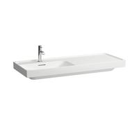 Laufen Meda lavabo 120x46 cm rectangular para mueble blanco mate H8171107571041