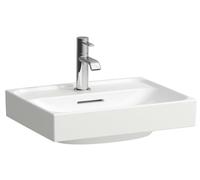Laufen Meda lavabo 45x35 cm rectangular clásico-para mueble blanco brillante H8151114001041