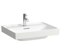 Laufen Meda lavabo 60x46 cm rectangular clásico-para mueble blanco brillante H8101130001091