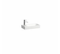LAUFEN MEDA lavamanos, empotrable, agujero para grifo a la izquierda, 460x235mm, sin agujero para grifo, sin rebosadero, H8151140001121, Color: Blanco