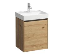 LAUFEN Meda mueble bajo lavabo, 1 puerta SoftClose, bisagra derecha, para H815111, 437x339x515mm, H4215420112671, Color: Roble silvestre