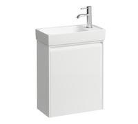 LAUFEN Meda mueble bajo lavabo, 1 puerta SoftClose, bisagra derecha, para H815113, 437x222x515mm, H4215520112601, Color: Blanco Mate