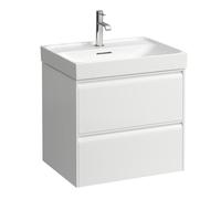 Laufen Meda mueble bajo lavabo, 2 cajones, incl. sistema organizador, para H810113, 584x448x515mm, H4215720112601, Color: Blanco Mate