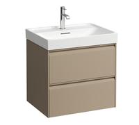 Laufen Meda mueble bajo lavabo, 2 cajones, incl. sistema organizador, para H810113, 584x448x515mm, H4215720114651, Color: Cappucino