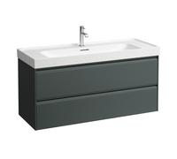 LAUFEN MEDA mueble bajo lavabo, 2 cajones, incl. sistema organizador, para H814111, 1182x448x515mm, H4216320112661, Color: Gris de tráfico