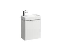 LAUFEN Mueble bajo, bisagra izquierda, 460x265x530mm, para lavabo H815955, H4021011102601, Color: Nieve (blanco mate)