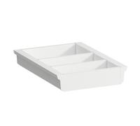 LAUFEN Organizador de espacio, 200x274x45mm, para cajones pequeños, blanco, H4954011606311