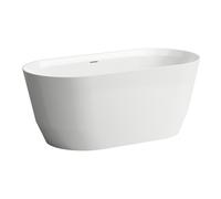 LAUFEN PRO Bañera independiente, Marbond, 1500x700x590mm, H2439520000001, Color: Blanco