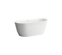 LAUFEN PRO Bañera independiente, Marbond, 1500x700x590mm, H2439527570001, Color: Blanco mate