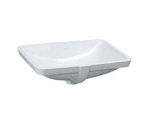 Laufen Pro S lavabo 49x36 cm rectangular bajo encimera blanco H8119614001091