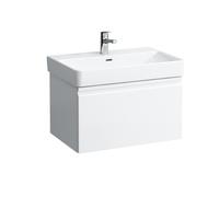 LAUFEN Pro S mueble bajo lavabo, 1 cajón, para lavabo H810967, 665x450x390mm, H4834510964631, Color: Nieve (blanco mate)