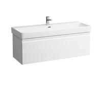 LAUFEN Pro S mueble bajo lavabo 1 cajón, para lavabo H814965, 1160x450x395mm, H4835610964631, Color: Nieve (blanco mate)