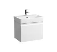 LAUFEN Pro S mueble bajo lavabo, 1 cajón, para lavabo H818958, 510x370x390mm, H4830210954631, Color: Nieve (blanco mate)