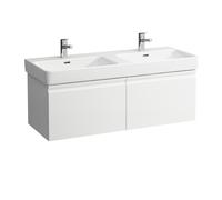 LAUFEN Pro S mueble bajo lavabo 2 cajones, para lavabo H814966, 1160x450x395mm, H4835630964631, Color: Nieve (blanco mate)