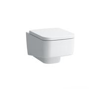 LAUFEN PRO S WC suspendido, sin borde, 360x530mm, H820962A000001, Color: Blanco con LCC Activo