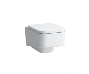 LAUFEN PRO S WC suspendido, sin borde, 360x530mm, H820962A000001, Color: Blanco con LCC Activo